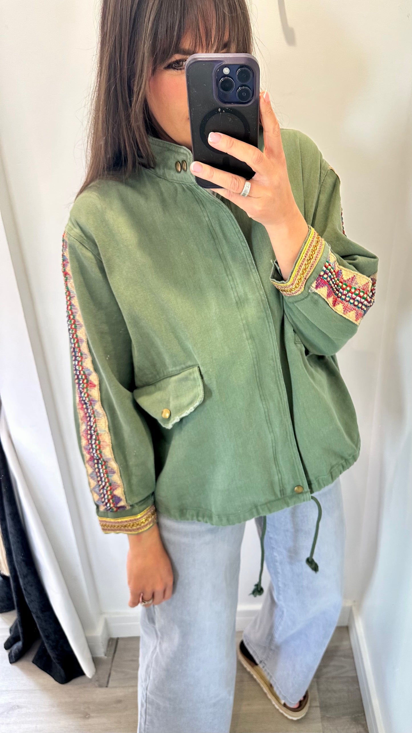 WANDERLUST KHAKI JACKET