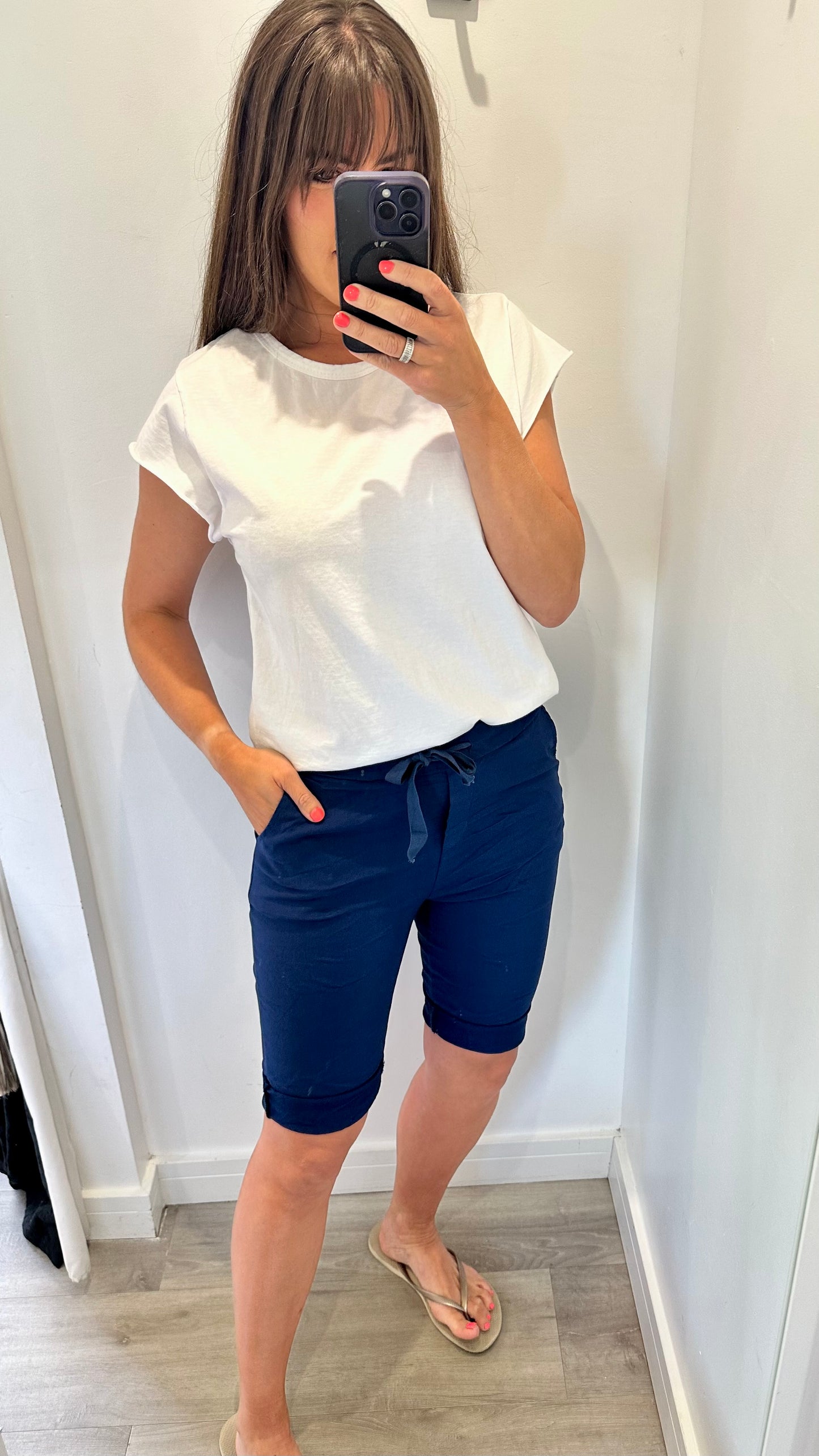 NAVY MAGIC SHORTS