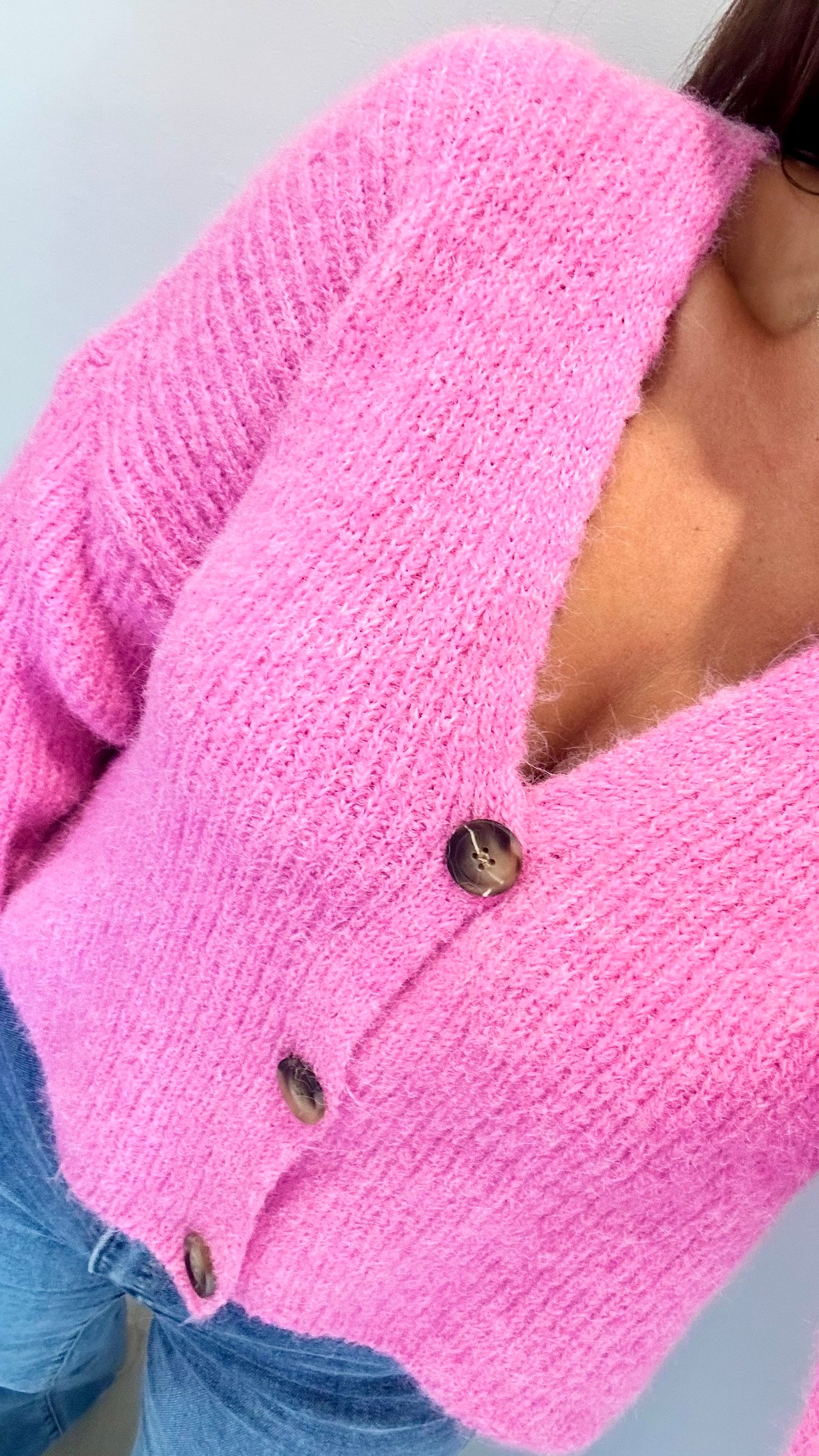 PINK CARDIGAN