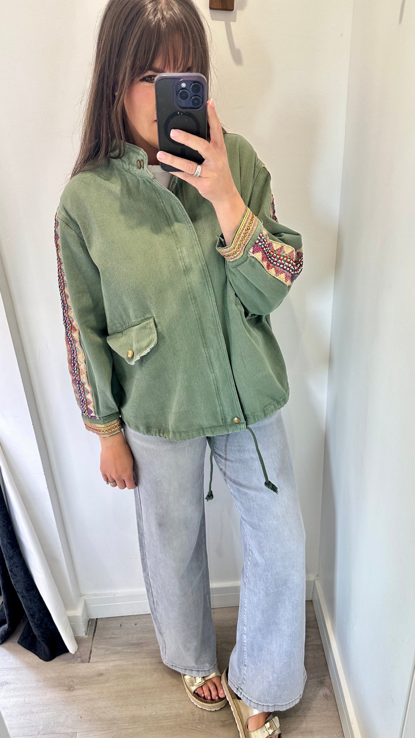 WANDERLUST KHAKI JACKET