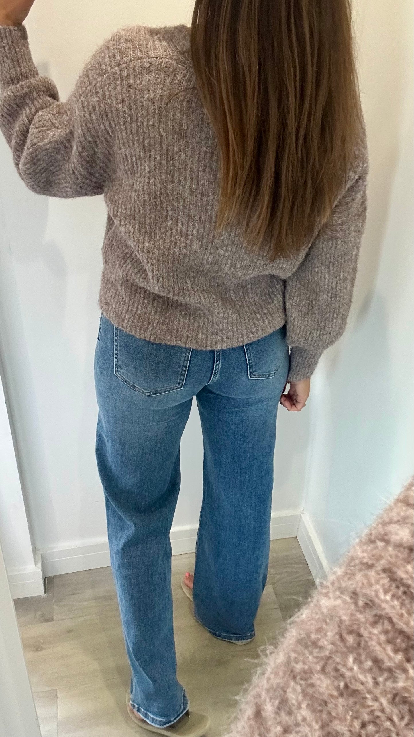 ASH BROWN CARDIGAN