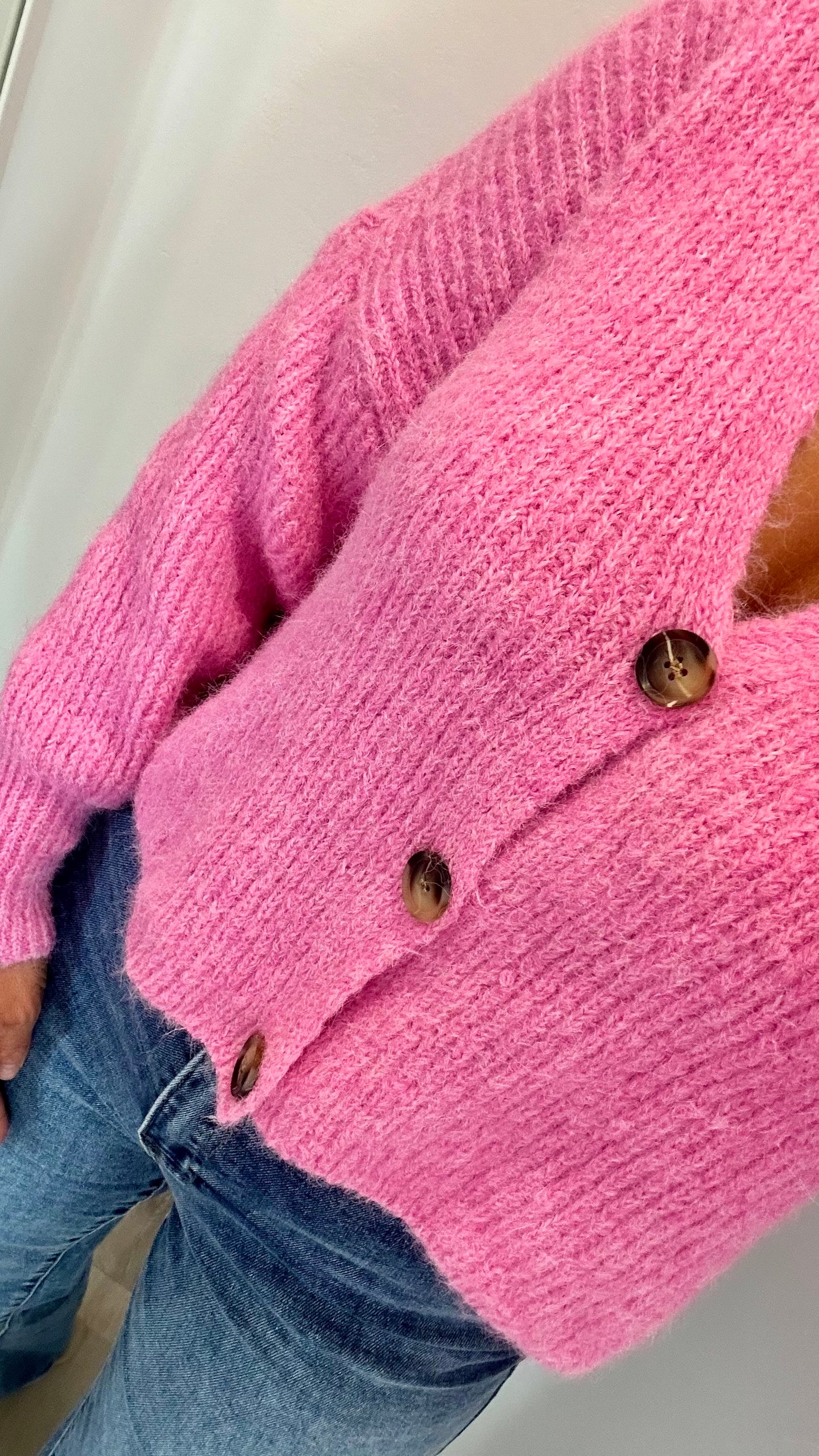 PINK CARDIGAN
