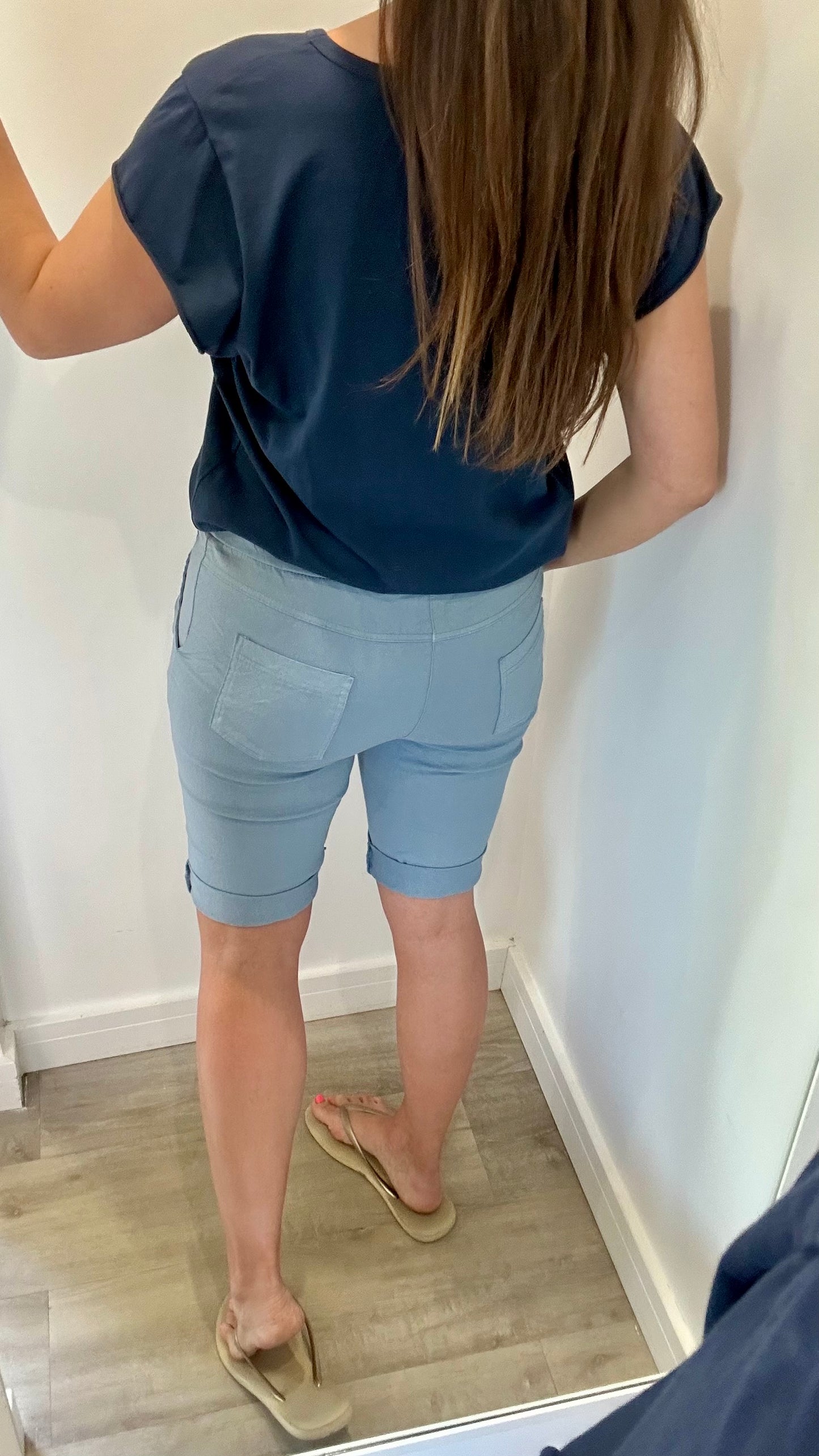 SLATE BLUE MAGIC SHORTS