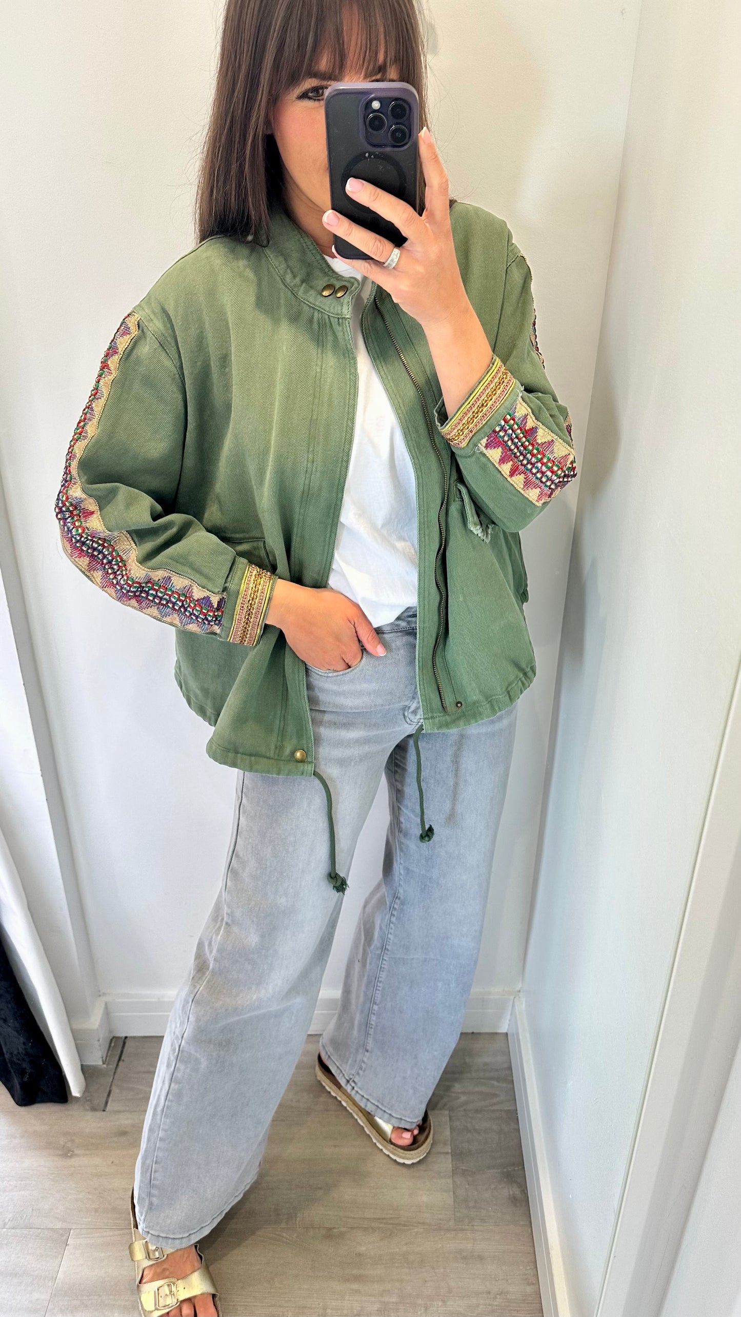 WANDERLUST KHAKI JACKET