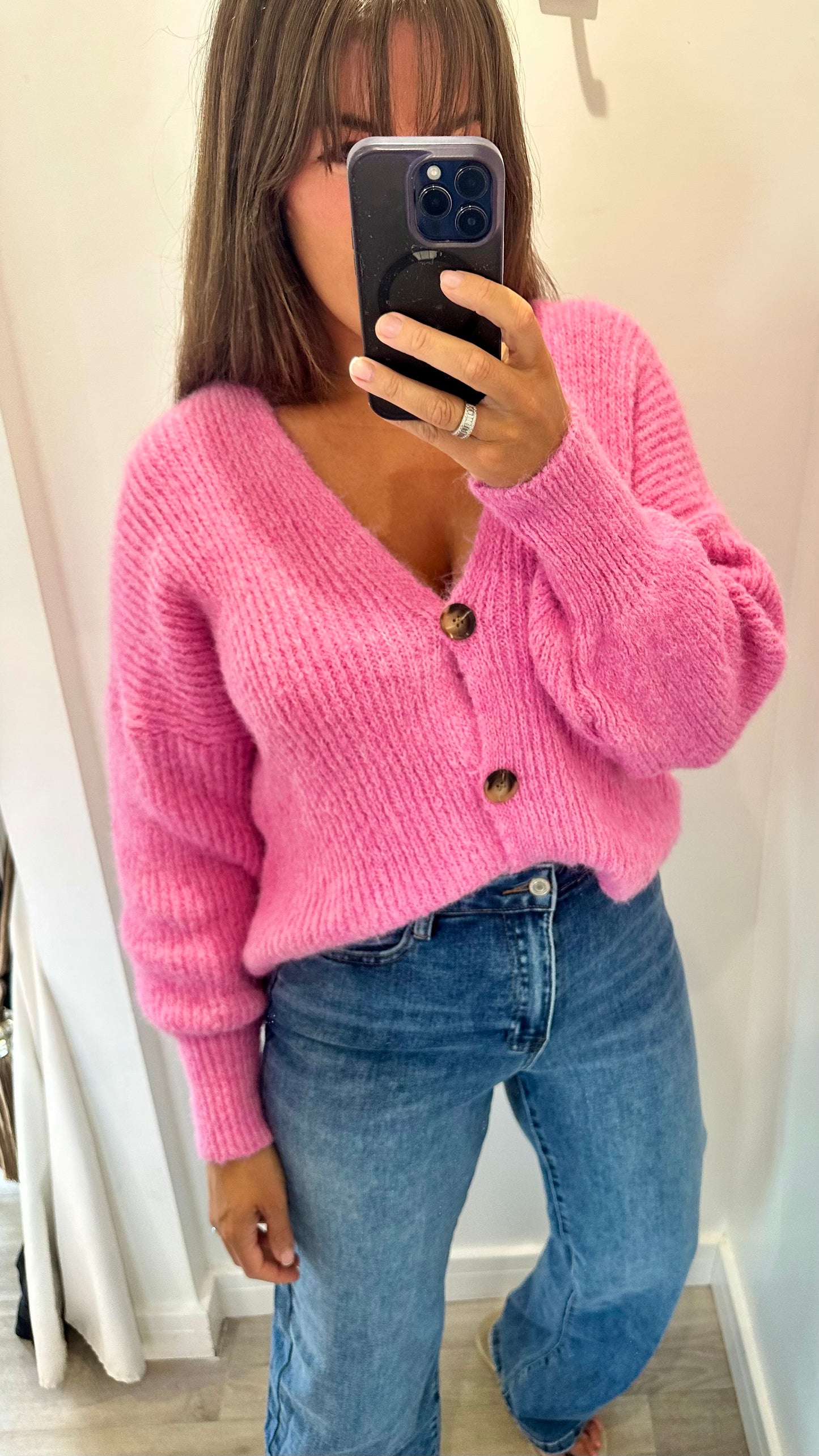 PINK CARDIGAN