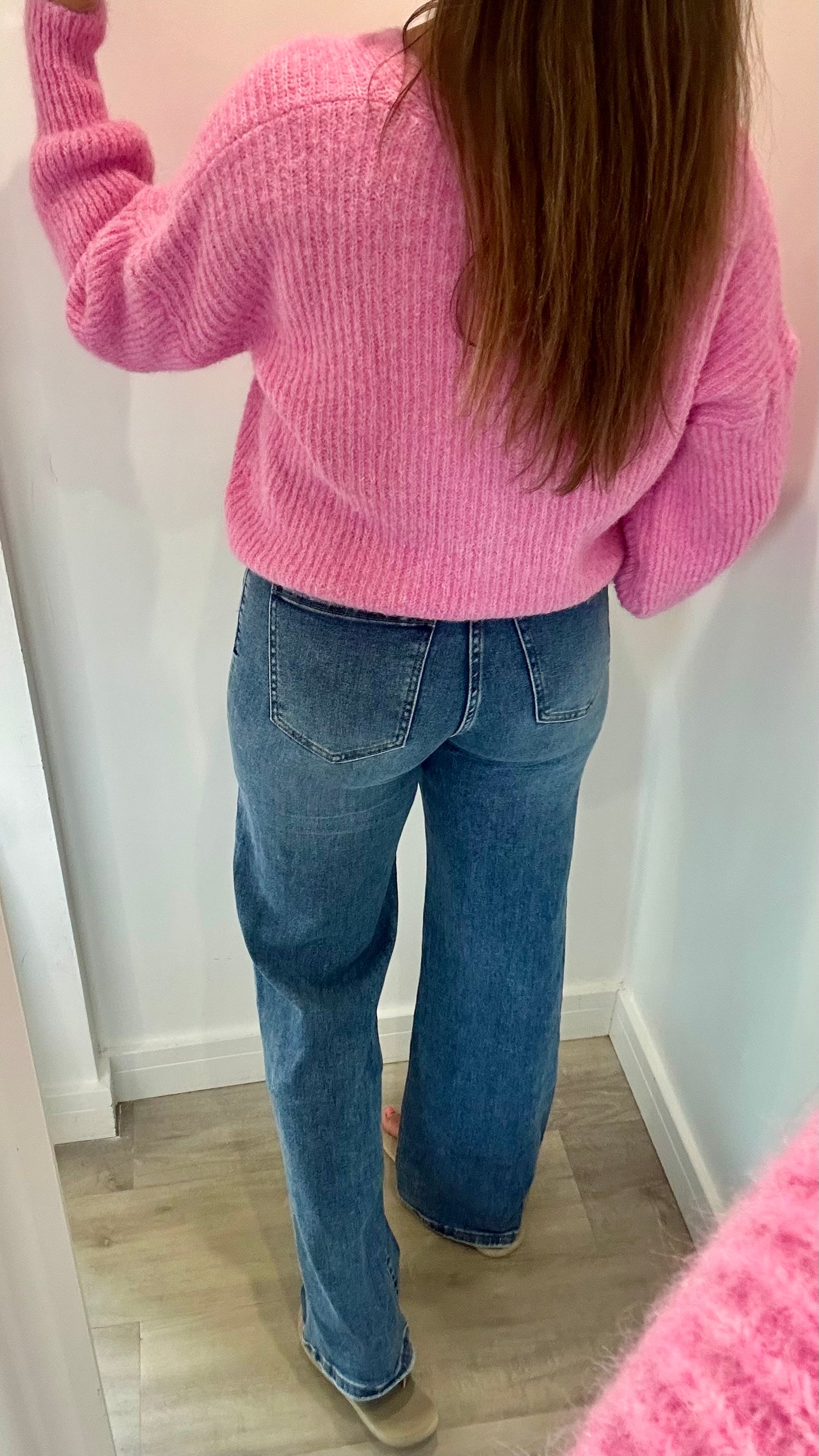 PINK CARDIGAN