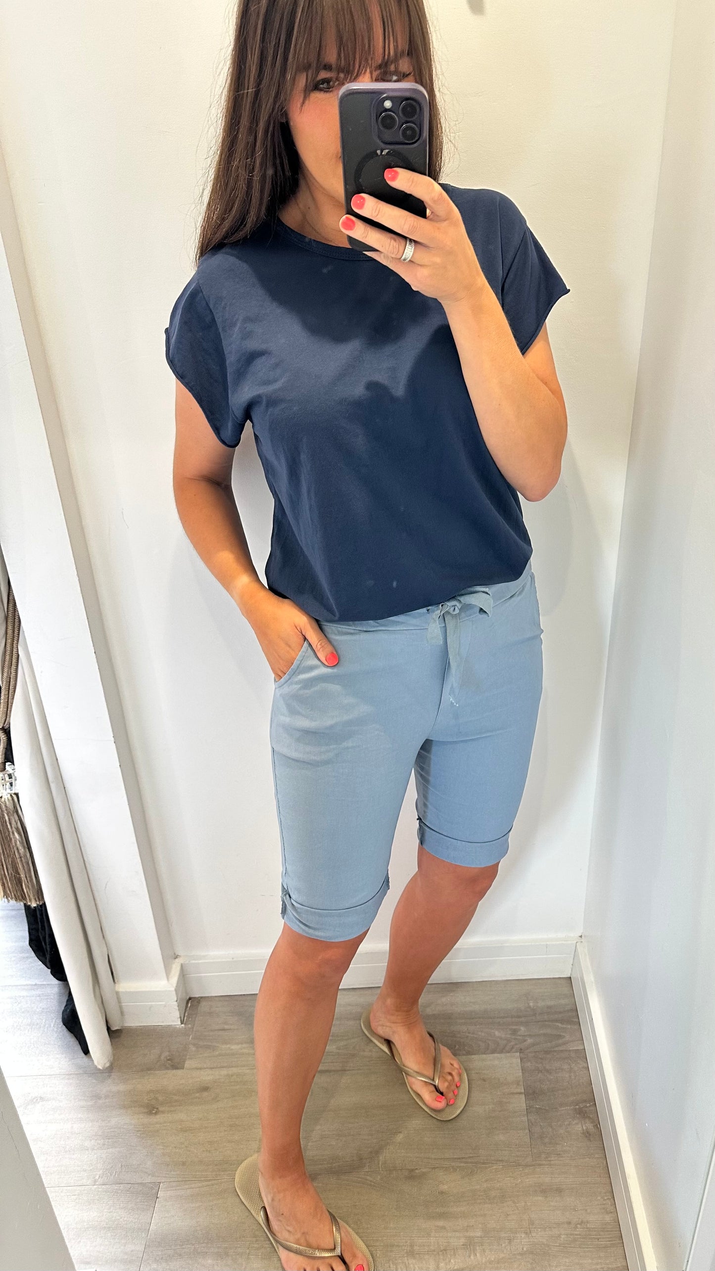 SLATE BLUE MAGIC SHORTS