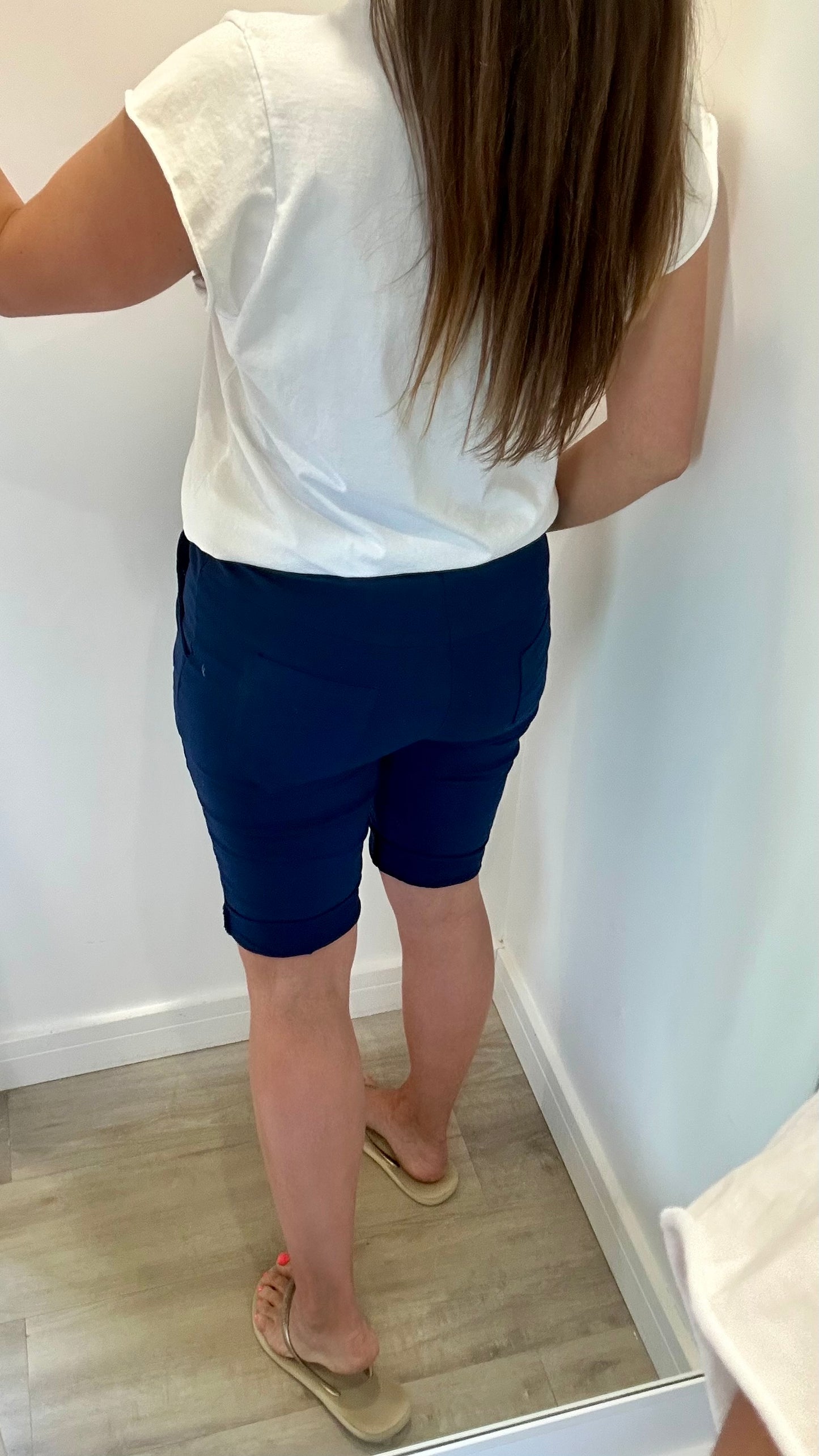 NAVY MAGIC SHORTS