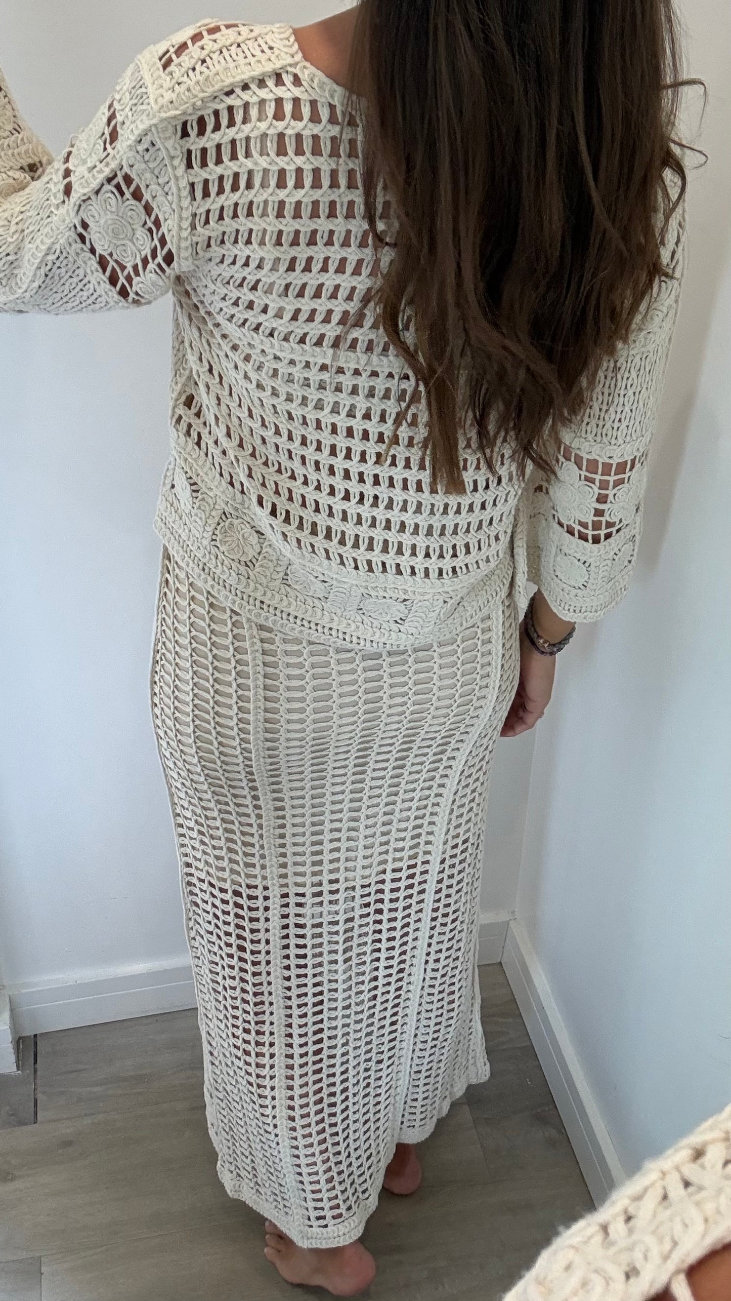 CROCHET SKIRT CO-ORD