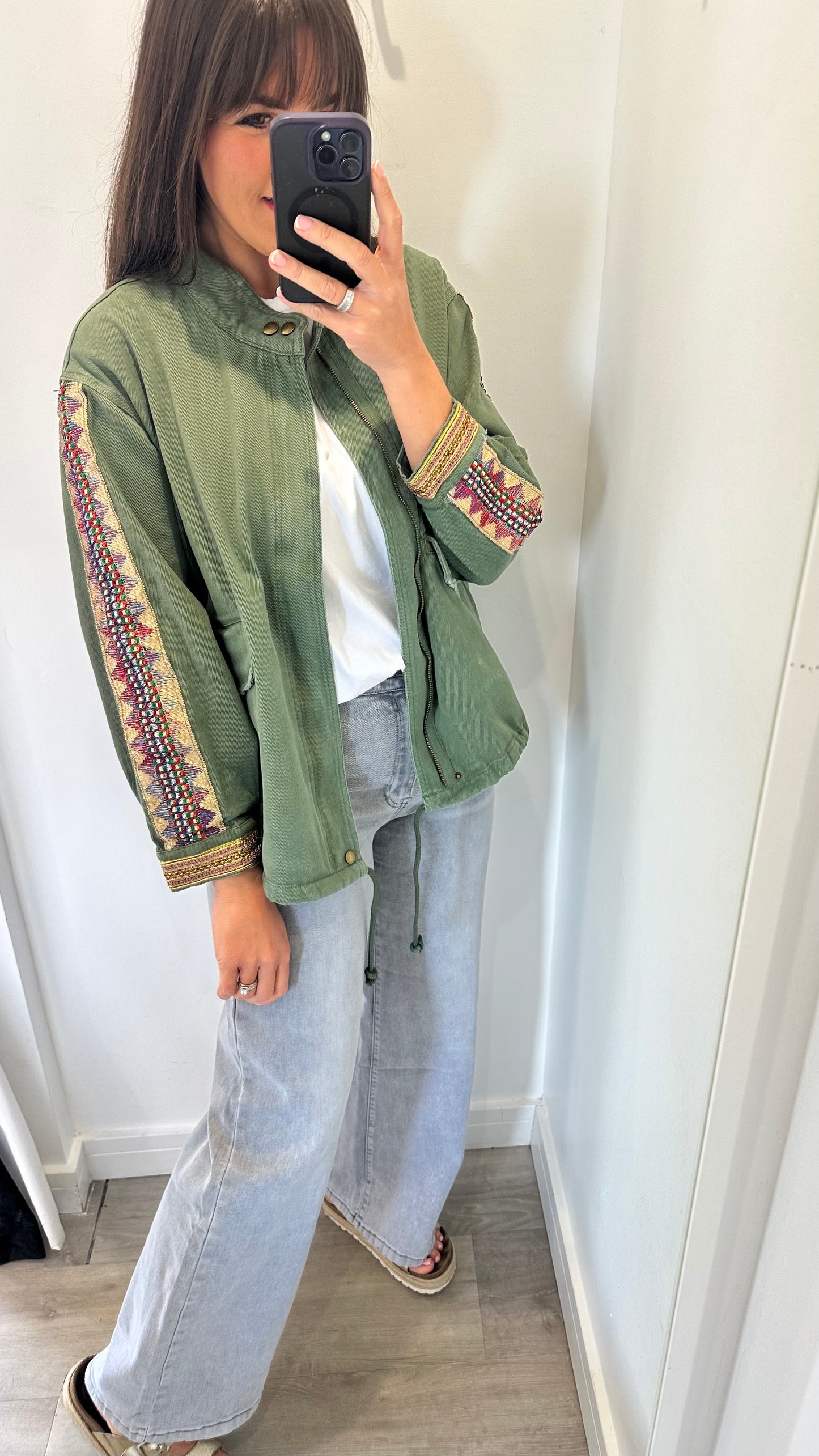 WANDERLUST KHAKI JACKET