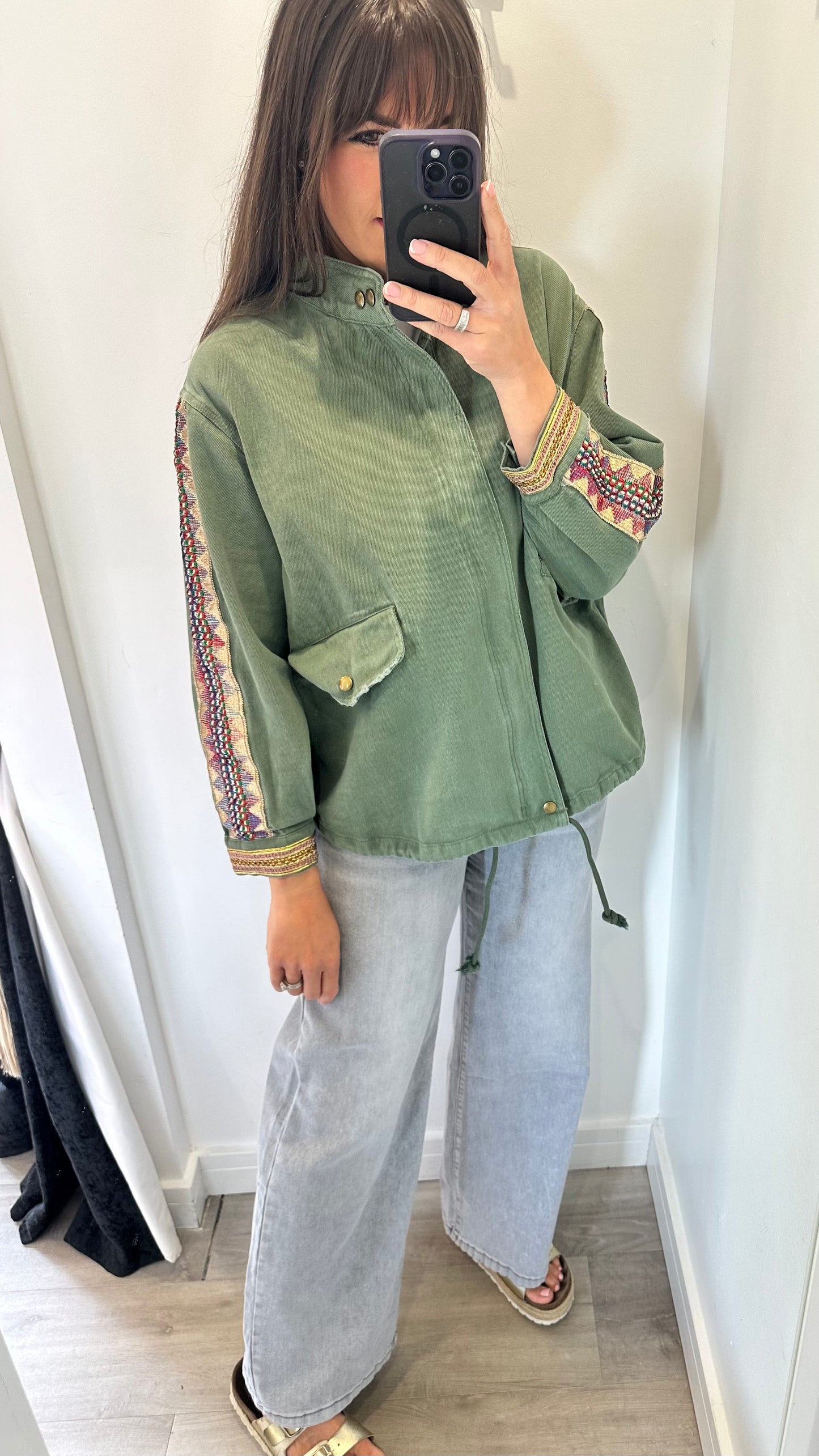 WANDERLUST KHAKI JACKET