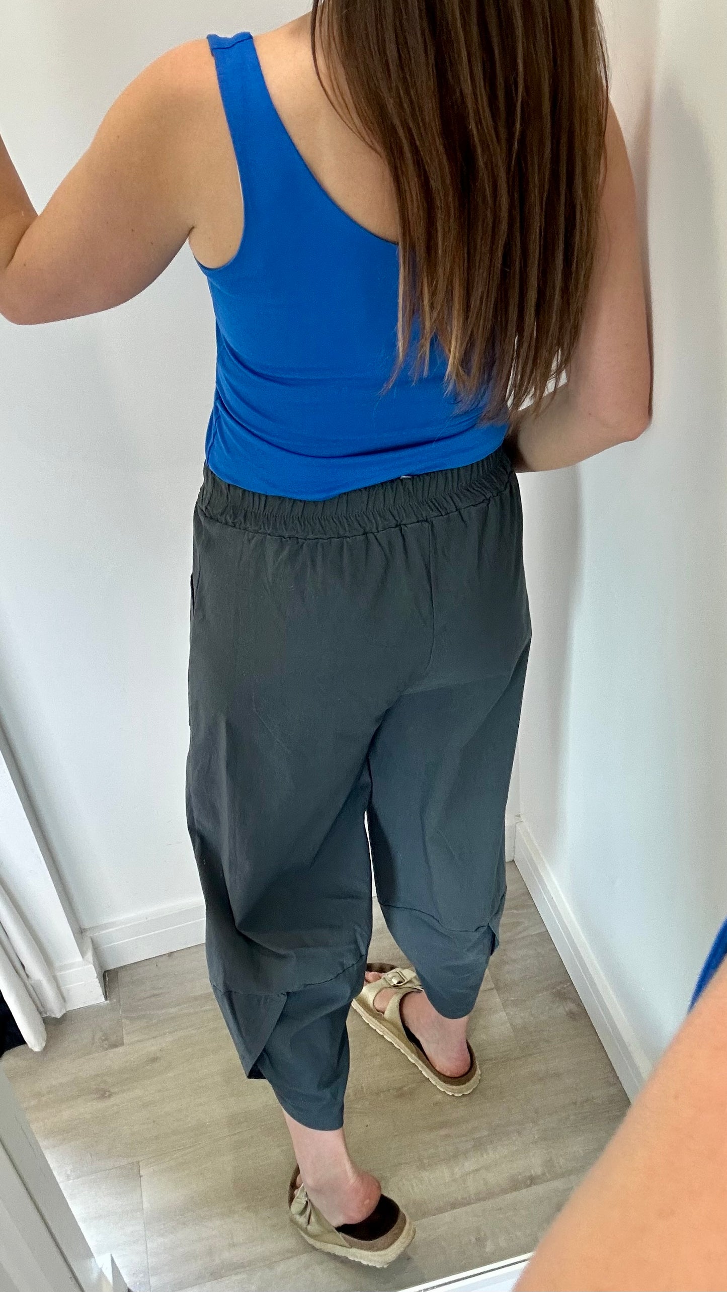 COBALT BLUE CAMI VEST TOP