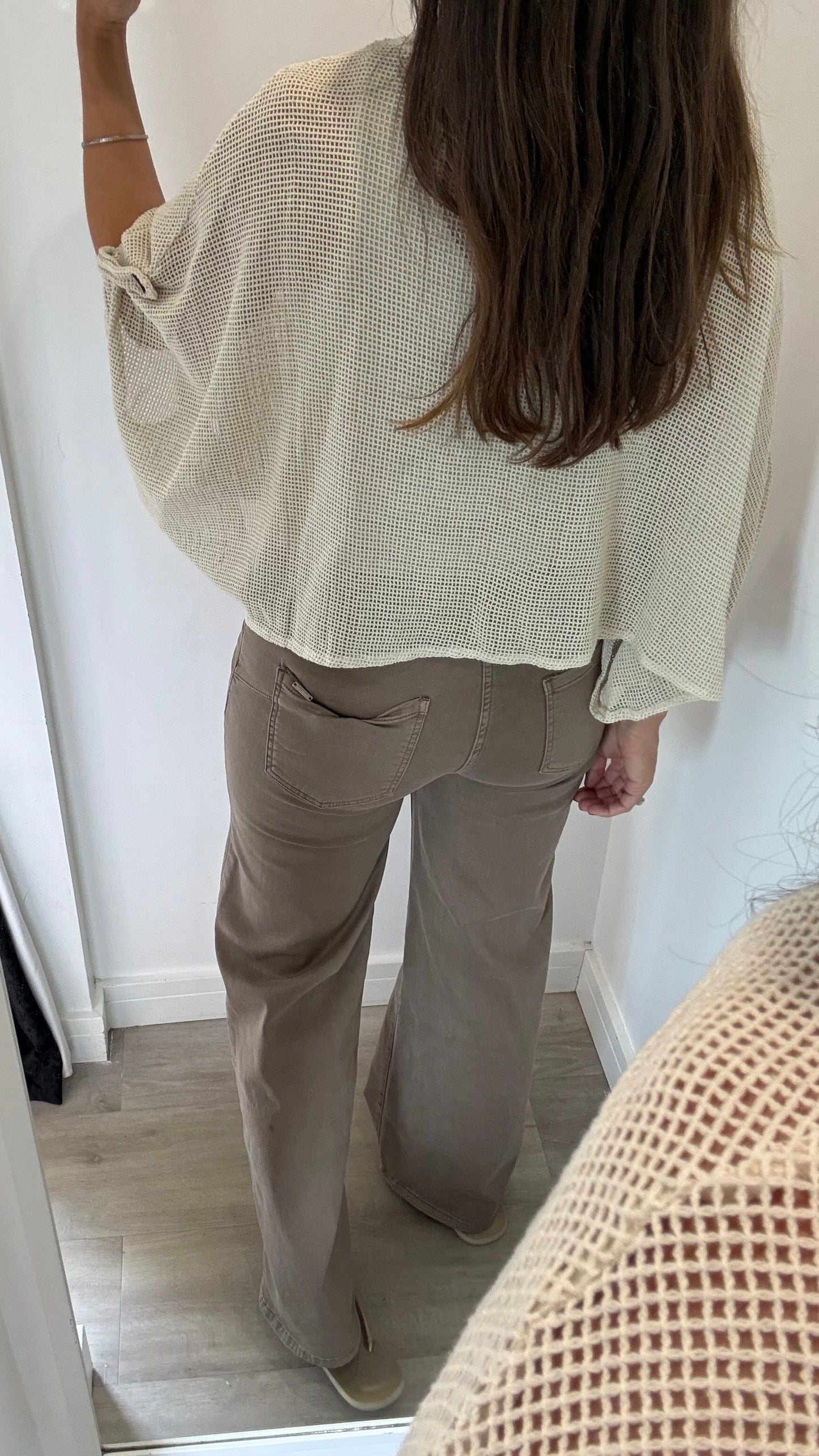 NUDE FINE KNIT BATWING CARDIGAN