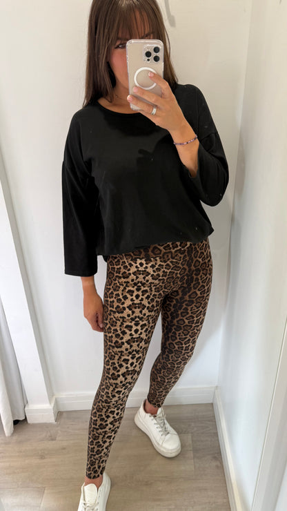 LEOPARD LEGGINGS