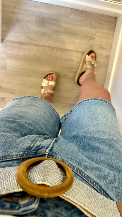 TOXIK DENIM BERMUDA SHORTS
