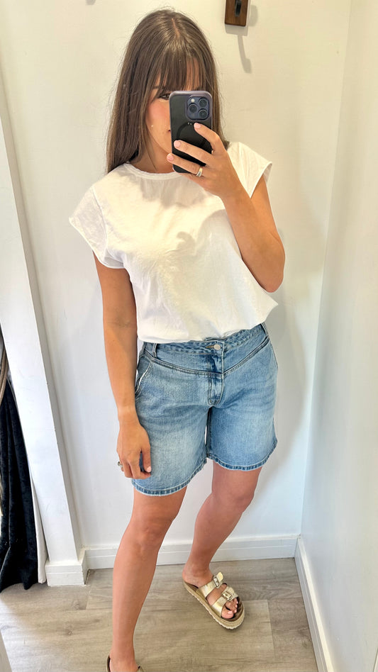 TOXIK DENIM BERMUDA SHORTS