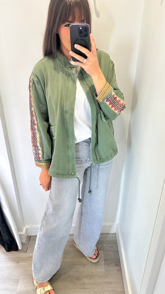 WANDERLUST KHAKI JACKET