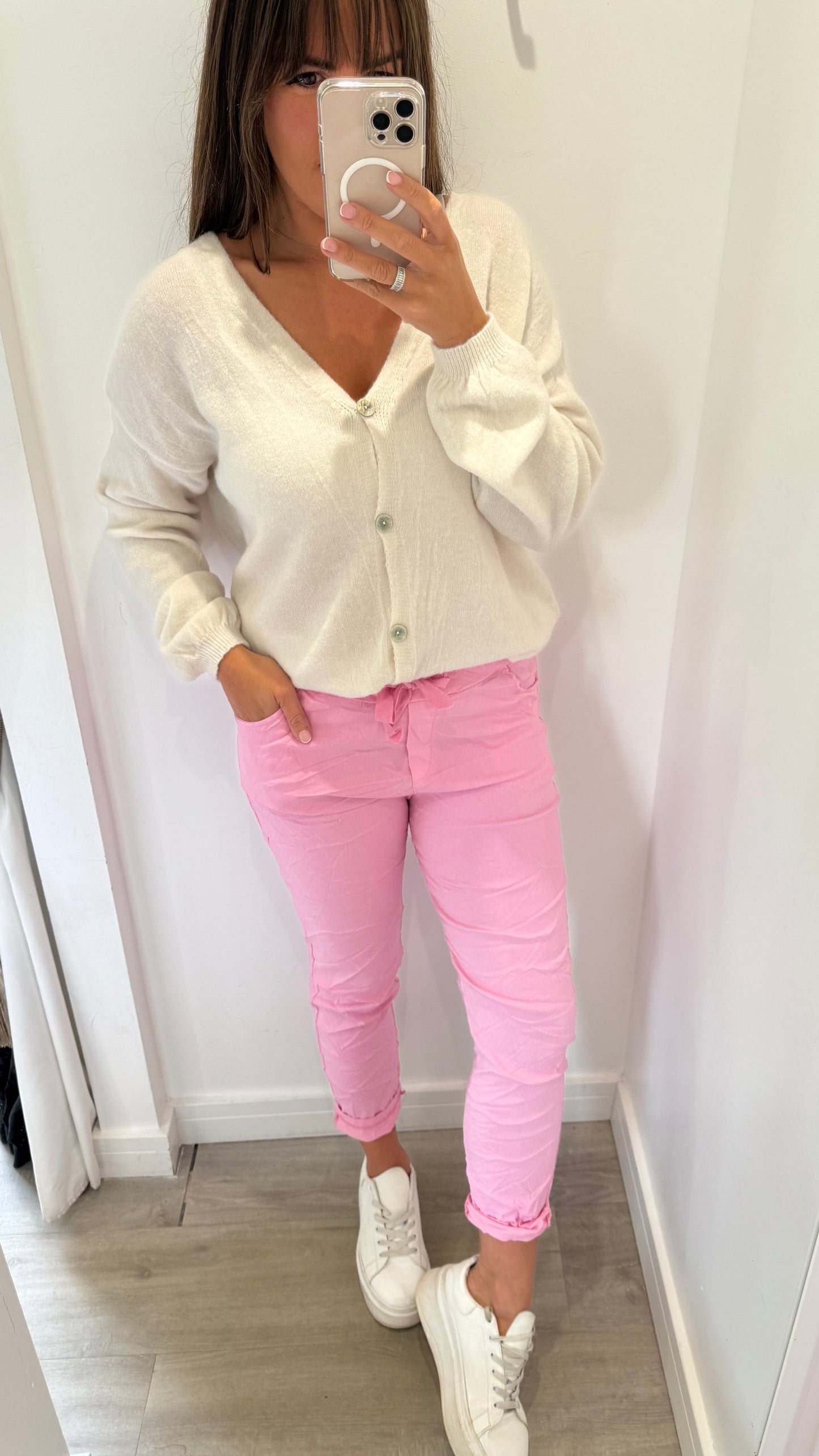 BUBBLEGUM PINK MAGIC PANTS