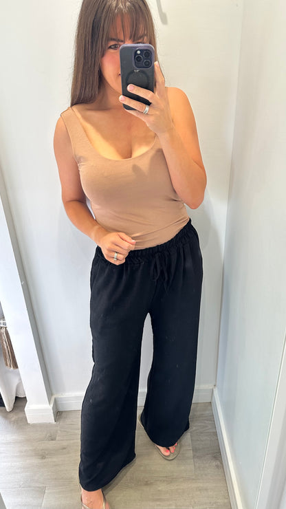 TAN CAMI VEST TOP