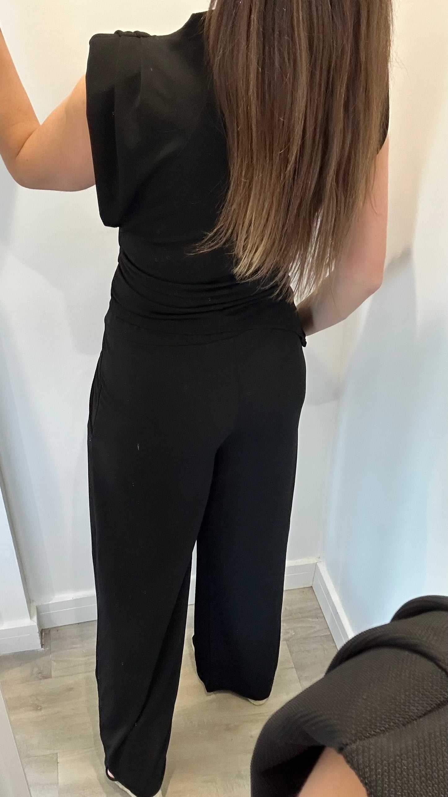 COWL ASYMMETRICAL CO-ORD