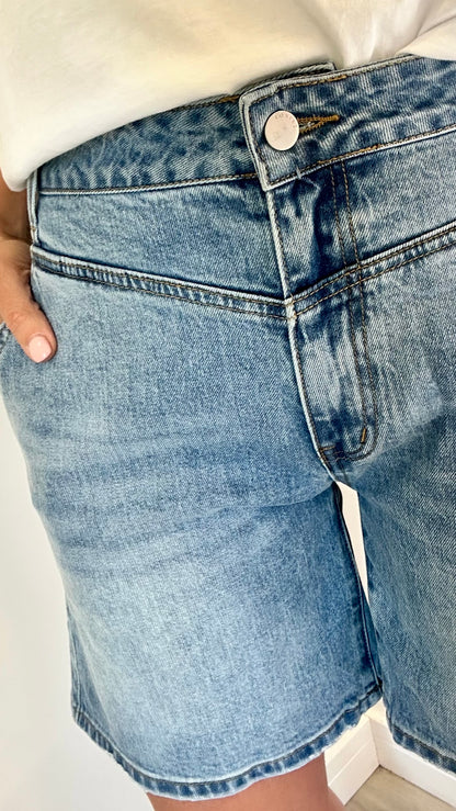 TOXIK DENIM BERMUDA SHORTS