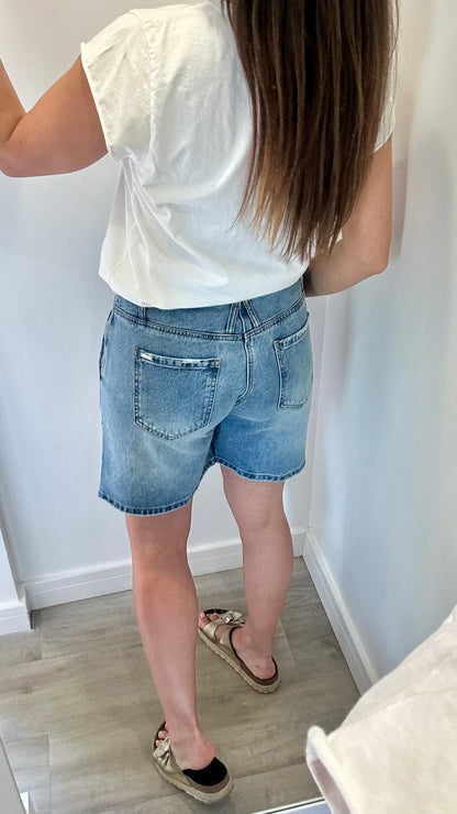 TOXIK DENIM BERMUDA SHORTS