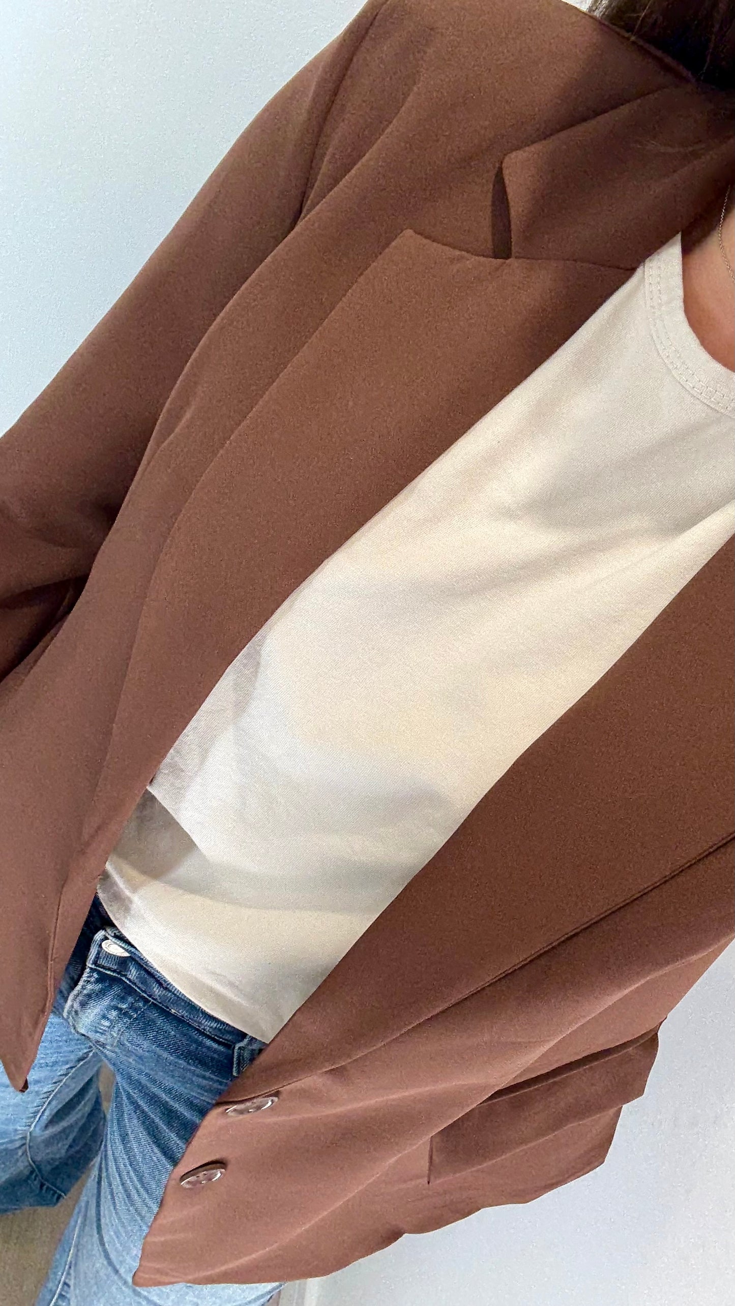 CHOCOLATE BLAZER
