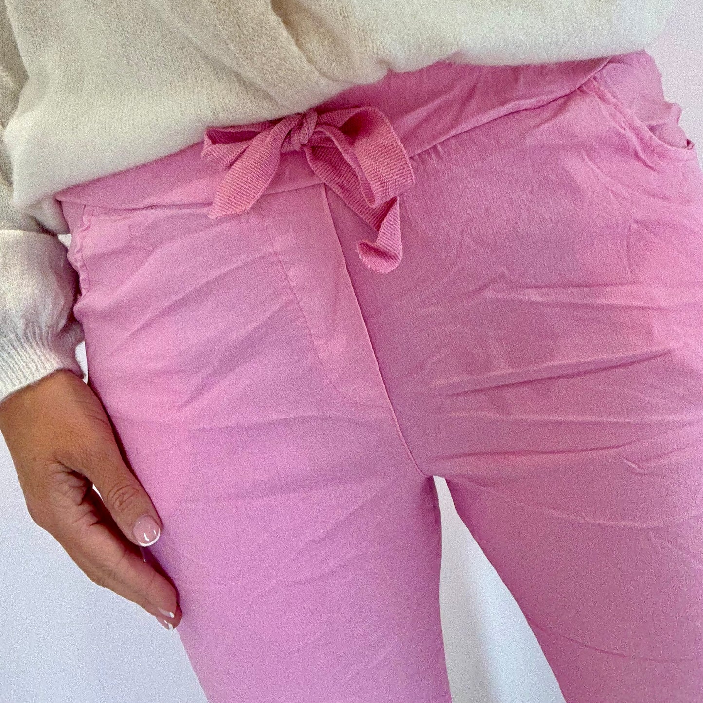 BUBBLEGUM PINK MAGIC PANTS