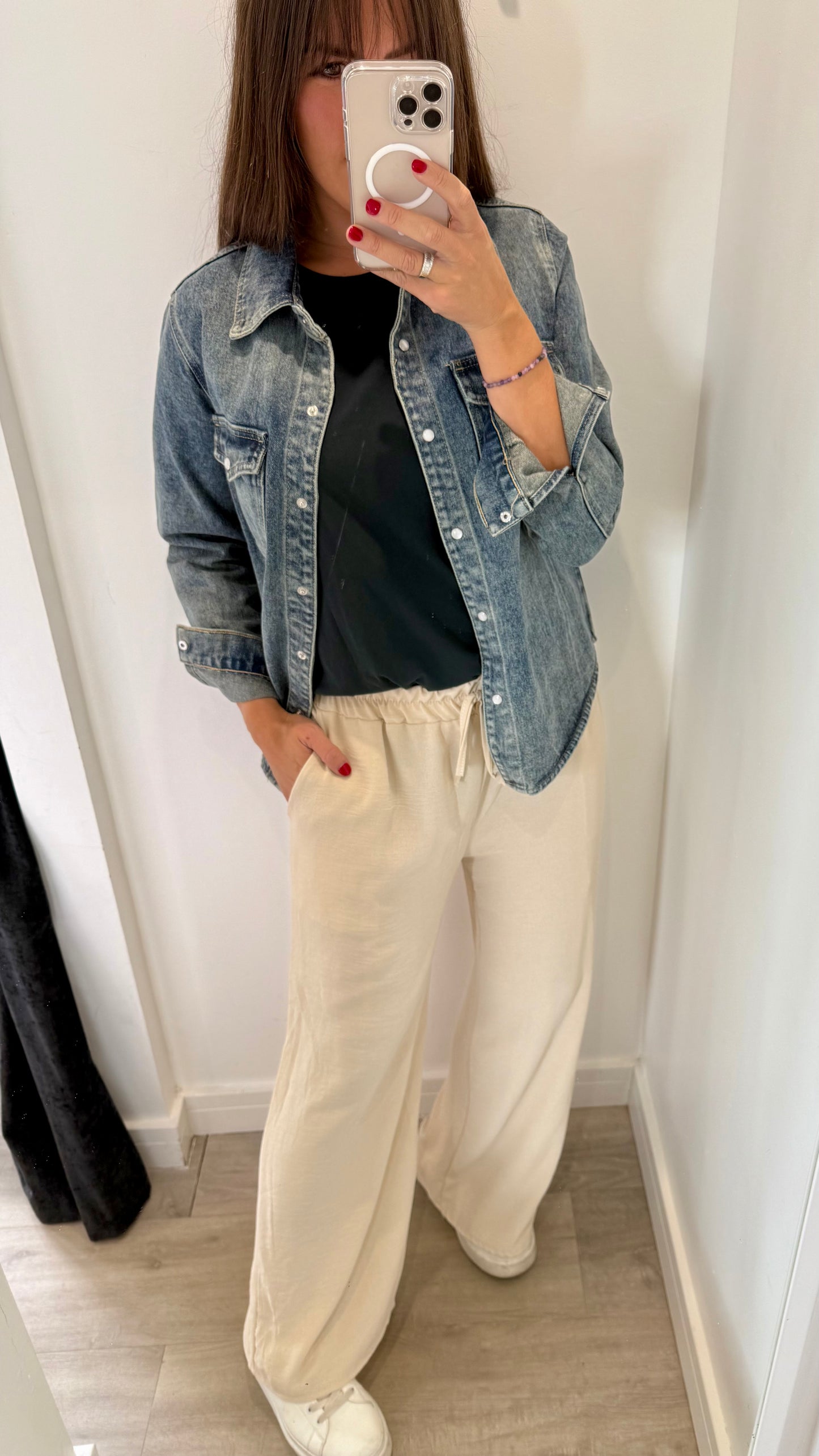 SAND DRAWSTRING TROUSERS