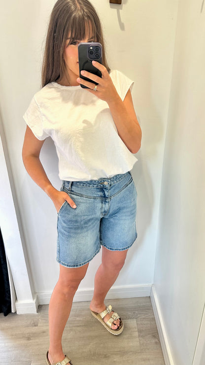 TOXIK DENIM BERMUDA SHORTS