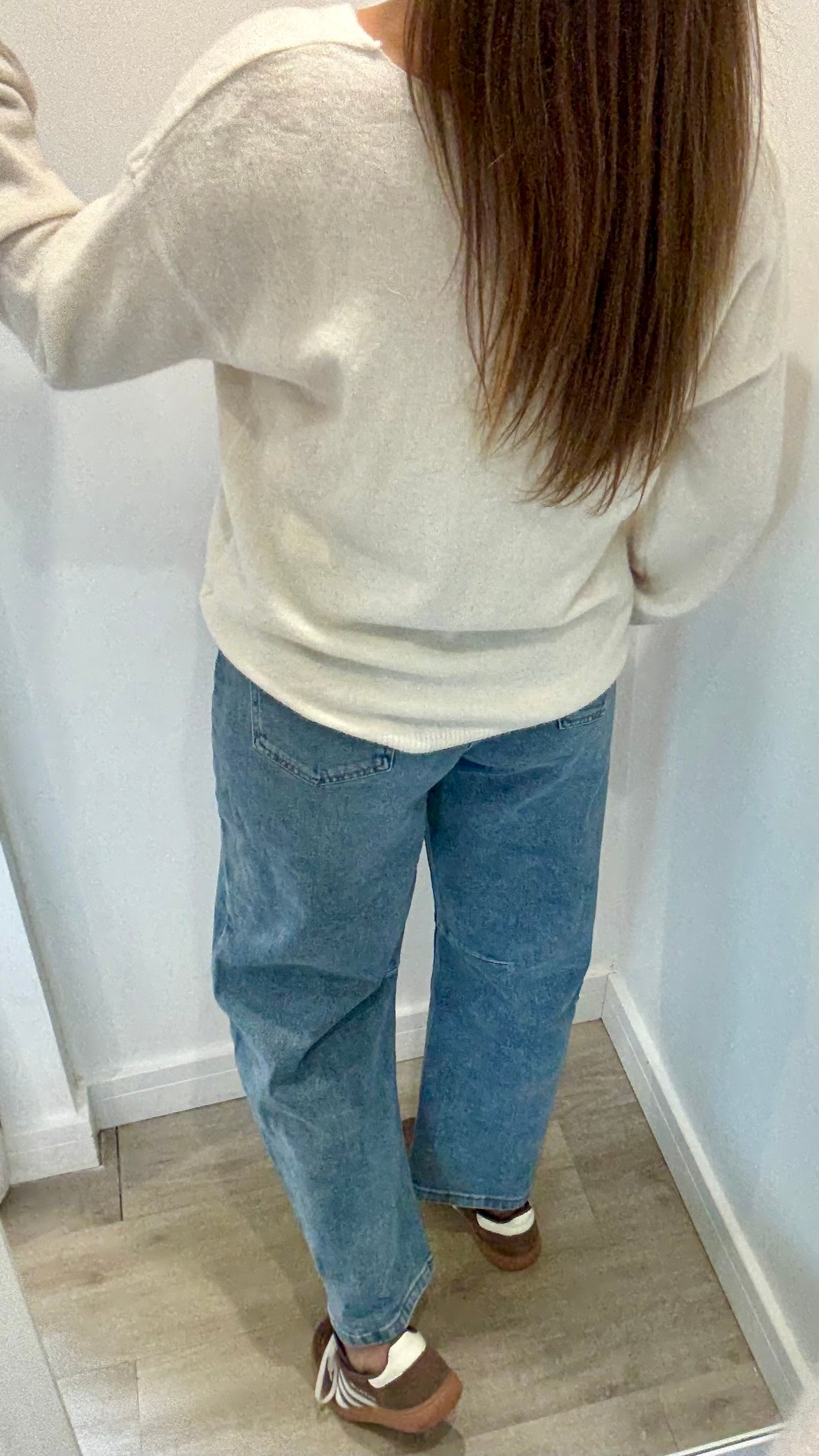 CREAM SUPER SOFT CARDIGAN