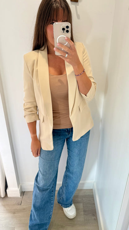 TAN CAMI VEST TOP