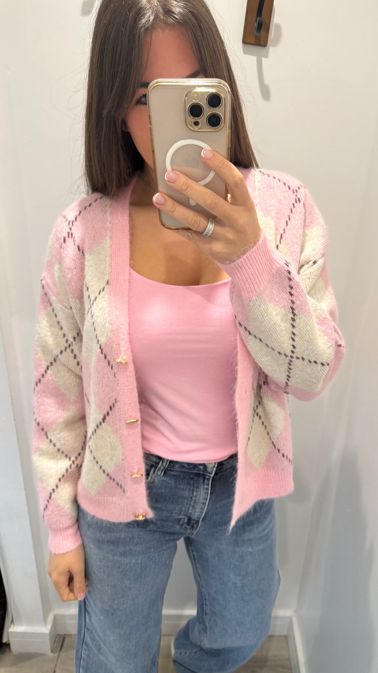 BABY PINK CAMI VEST TOP