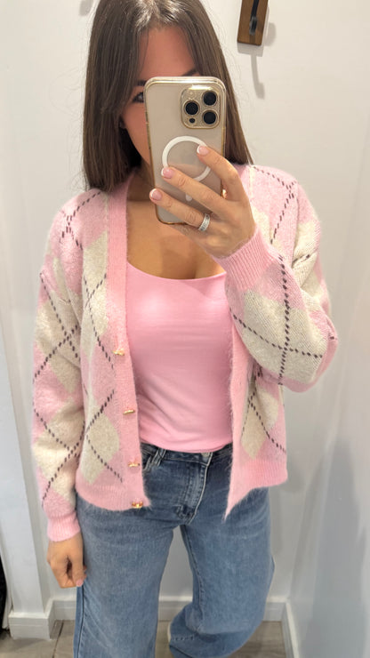 BABY PINK CAMI VEST TOP