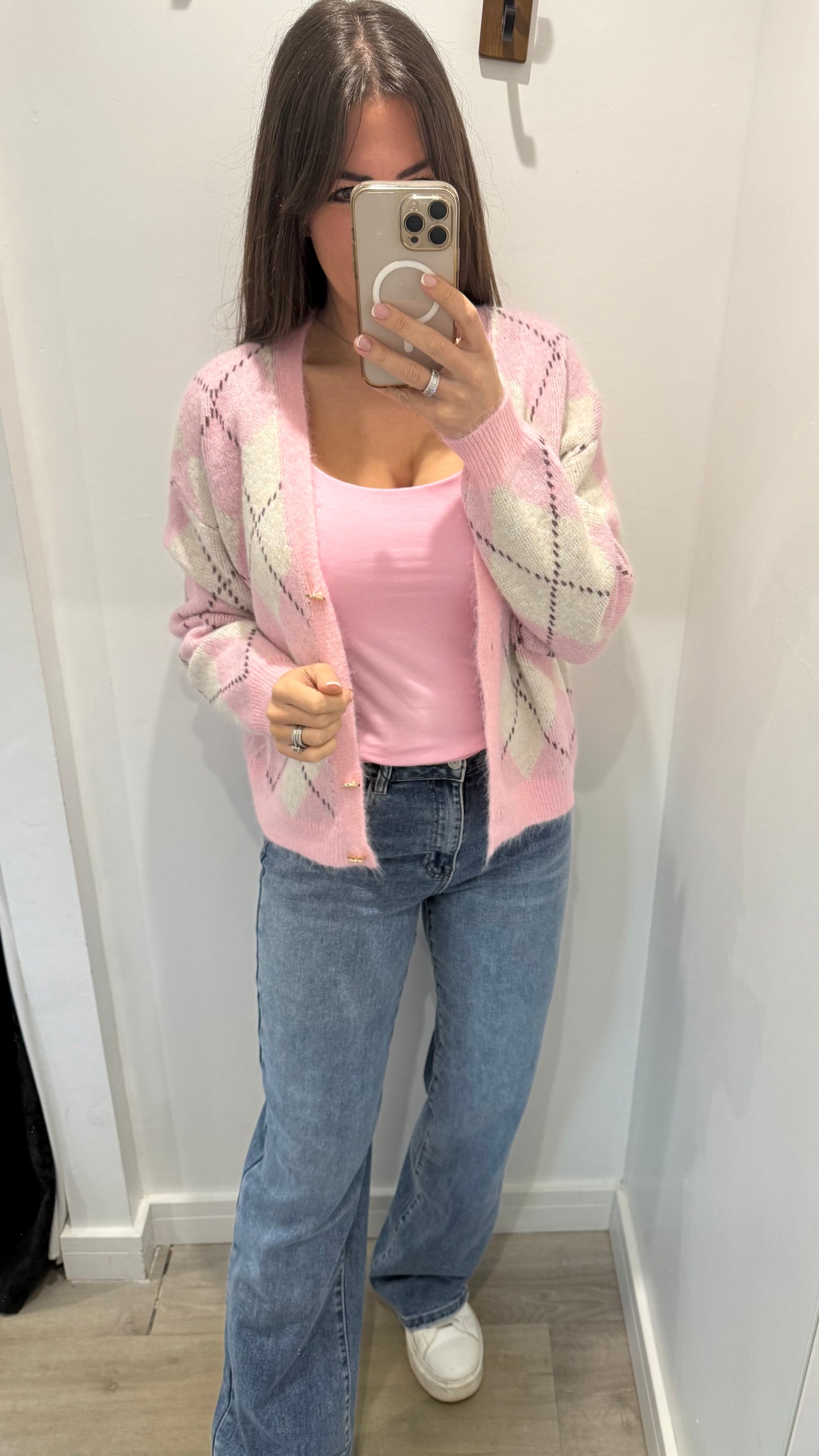 BABY PINK CAMI VEST TOP
