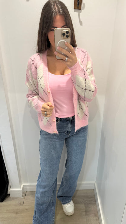 BABY PINK CAMI VEST TOP