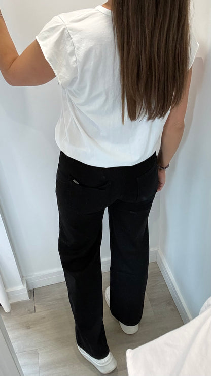 BLACK TOCADO JEANS (STRAIGHT LEG)