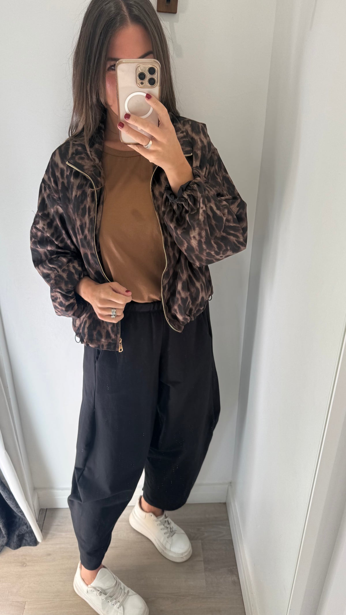 BLACK COCOON JERSEY TROUSERS
