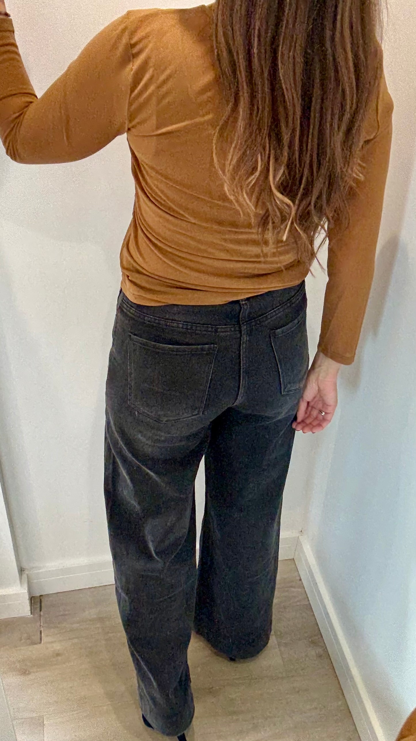 BUTTERSCOTCH SHEER TOP