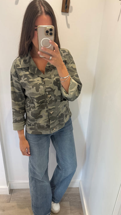 CAMO EVERYDAY SHACKET