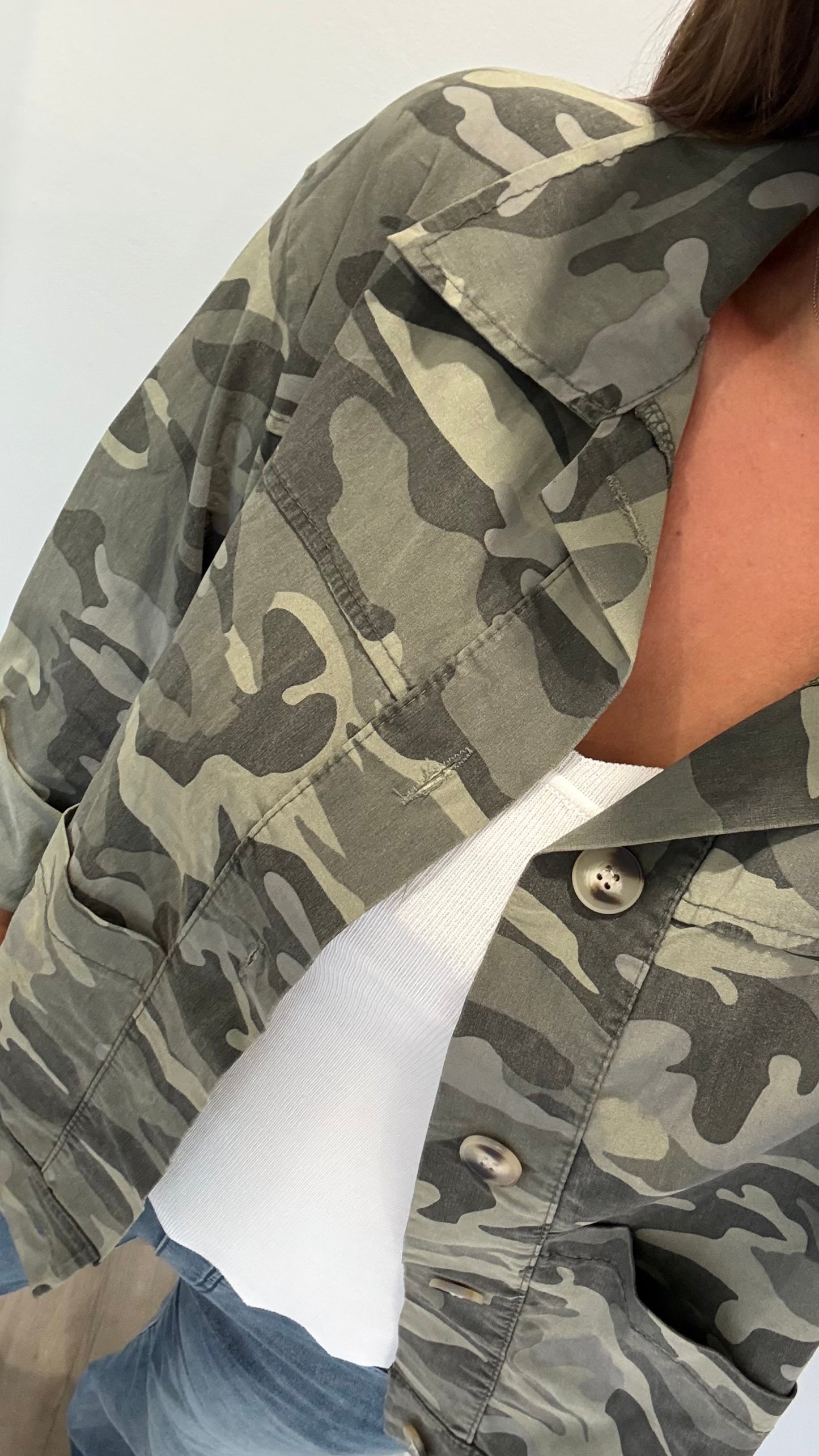CAMO EVERYDAY SHACKET