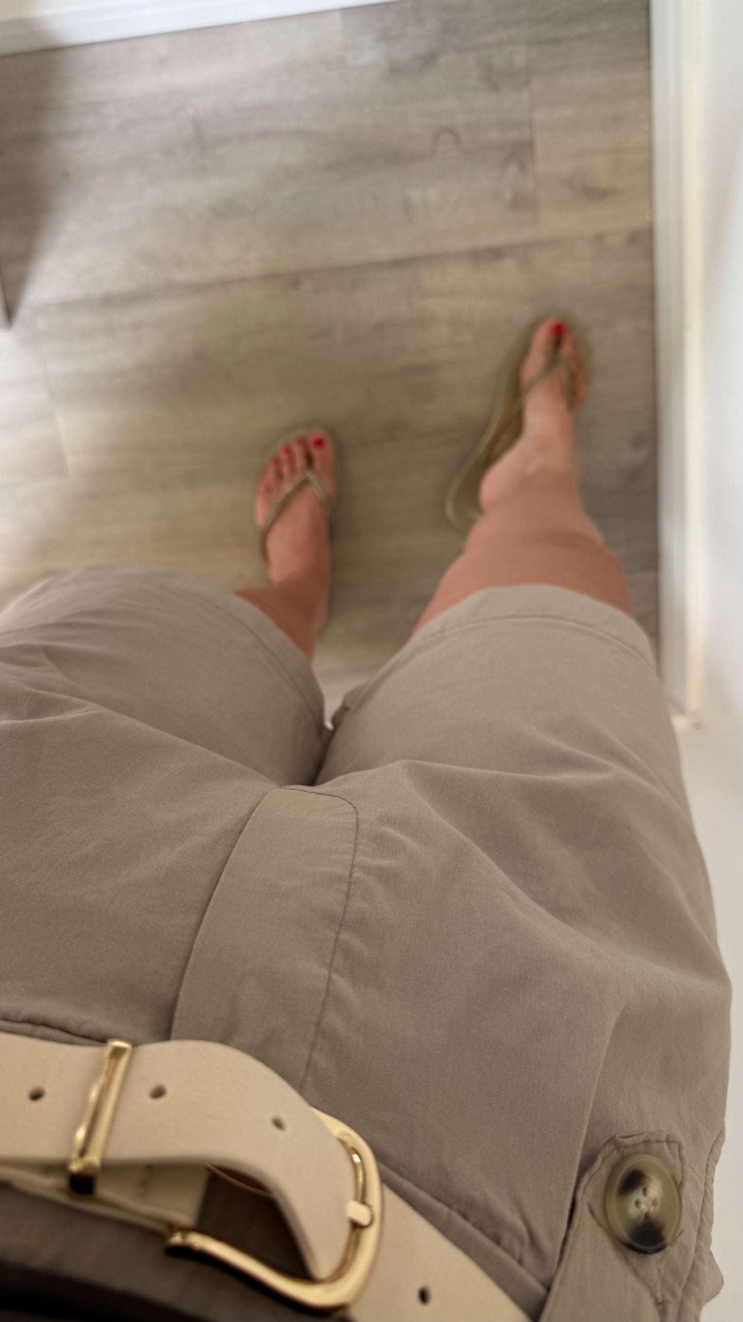 SAND TAILORED SHORTS
