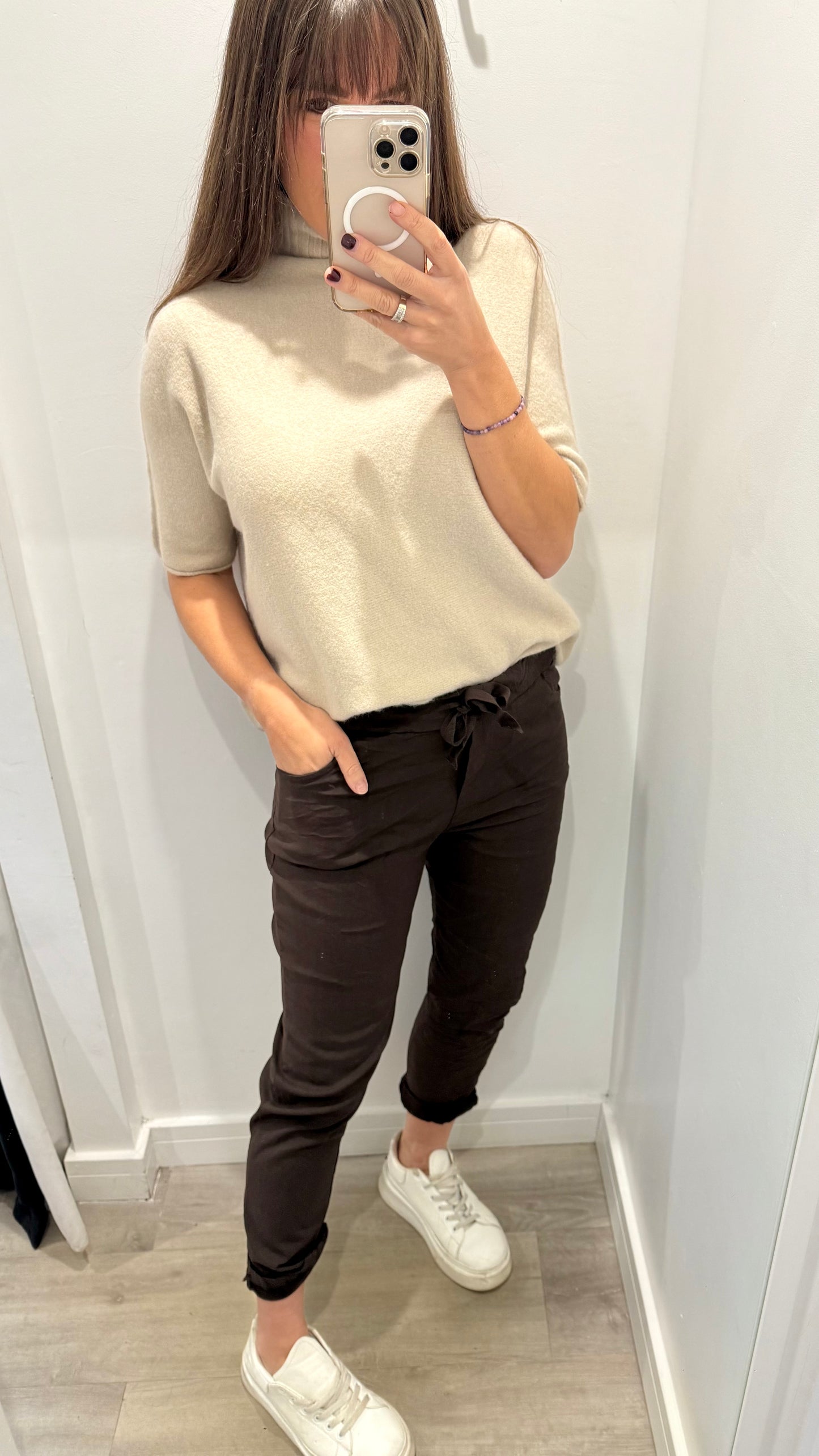 CHOCOLATE BROWN MAGIC PANTS