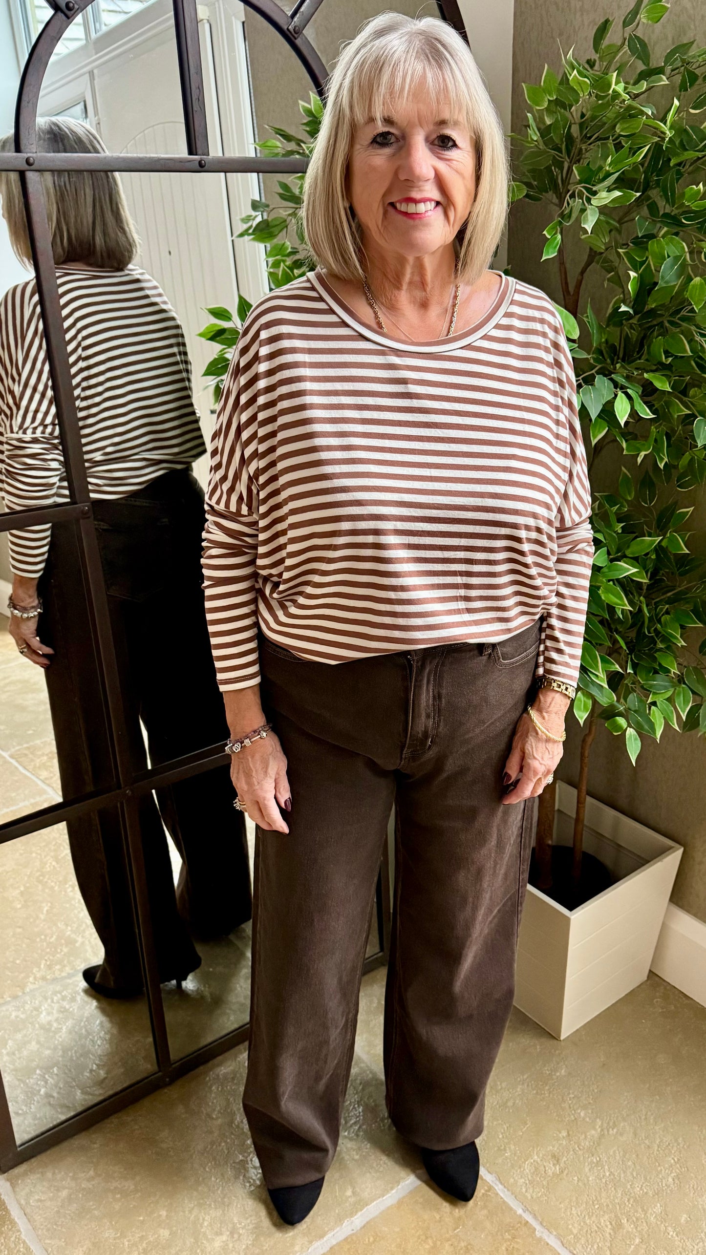 CHOCOLATE DAD FIT JEANS