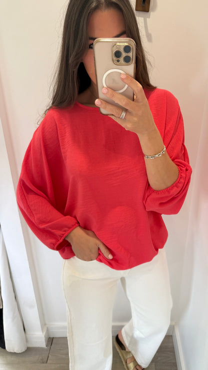 CORAL SUMMER TOP
