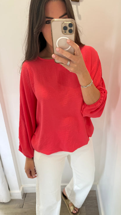 CORAL SUMMER TOP