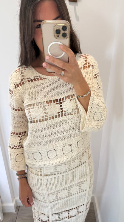 CROCHET SKIRT CO-ORD