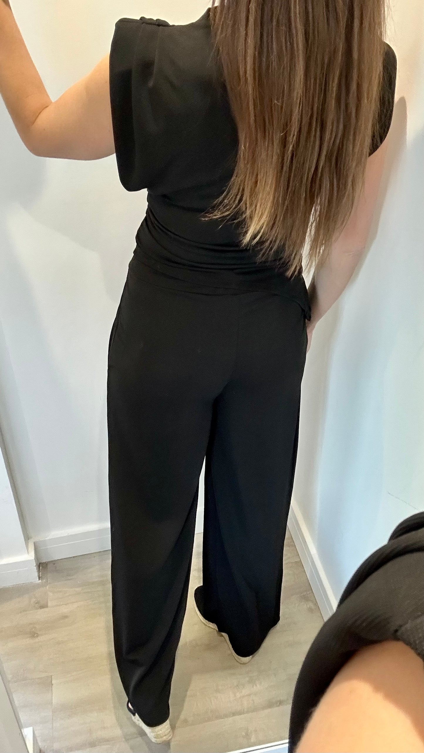 COWL ASYMMETRICAL CO-ORD