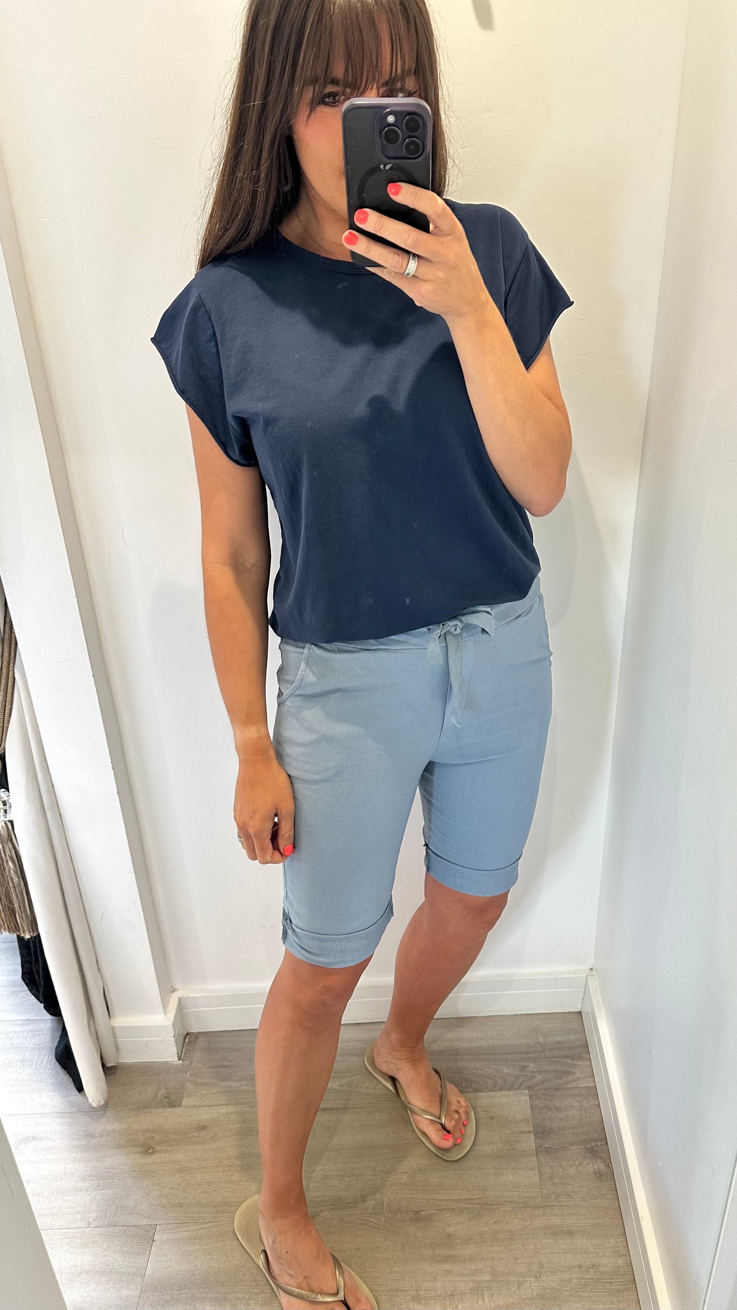 SLATE BLUE MAGIC SHORTS