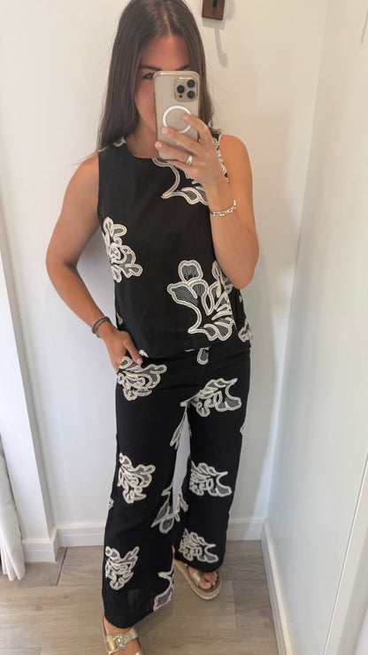 FLORAL TROUSER CO-ORD